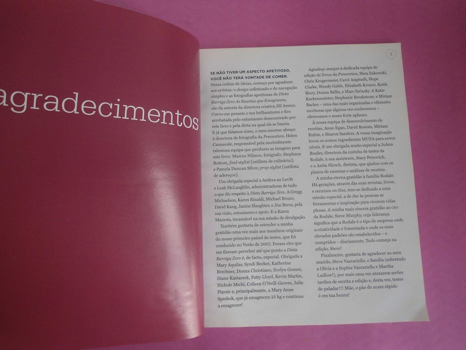 Dieta Barriga Zero de Liz Vaccariello (Livro I)