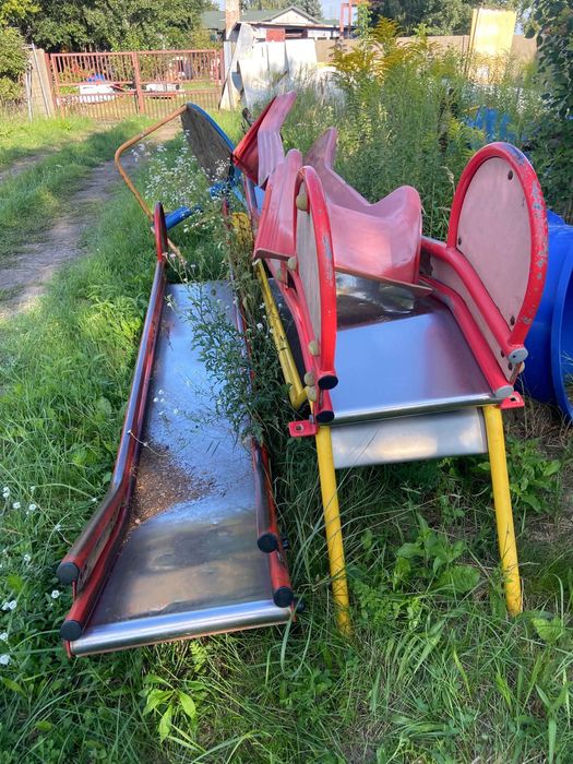 Ślizg z blachy nierdzewnej, zjeżdżalnia, ślizgawka