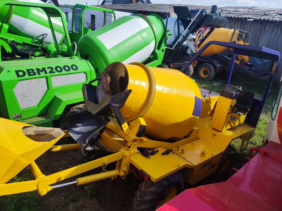 Мобільний самохідний бетонозмішувач, Carmix бсу бетоносмеситель