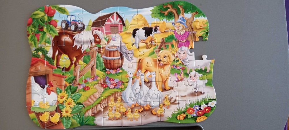 Dois Puzzles (2x60 peças) da Clementoni