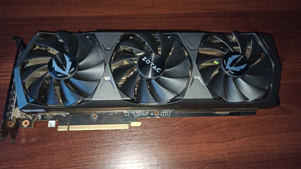 RTX 3070TI ZOTAC Gaming Trinity świeża pasta, gwarancja rozrchowa