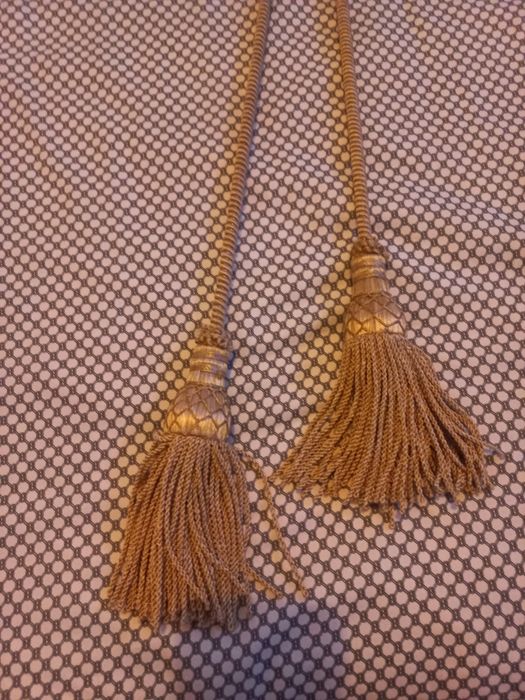 Cortinas beje vintage