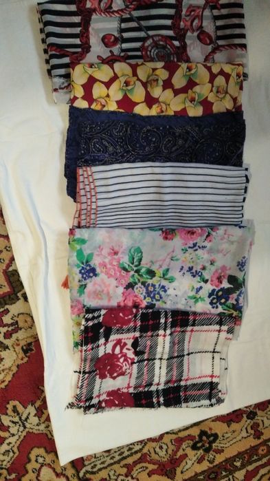 Шарф, платок, косынка, хомут 6 за 100!