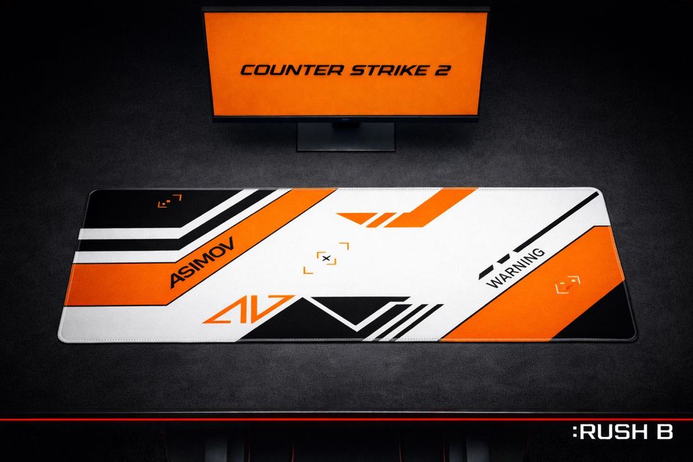 ТОП-АКЦІЯ! Ігровий килим CS та брелок у подарунок (900×400) Кс,коврик,