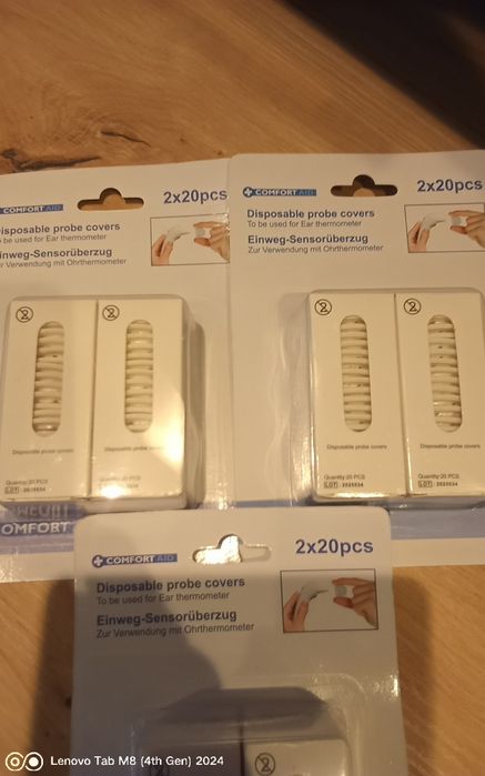 Kapturki do termometru dousznego  3pak