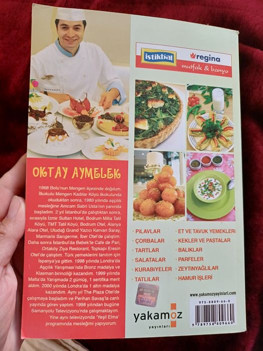 Oktay Usta книга рецептів Турецького шеф кухаря. Турецькі солодощі. Рецепти страв для турецького ресторану. Ціна за 2 книги. Книги на турецькій мові