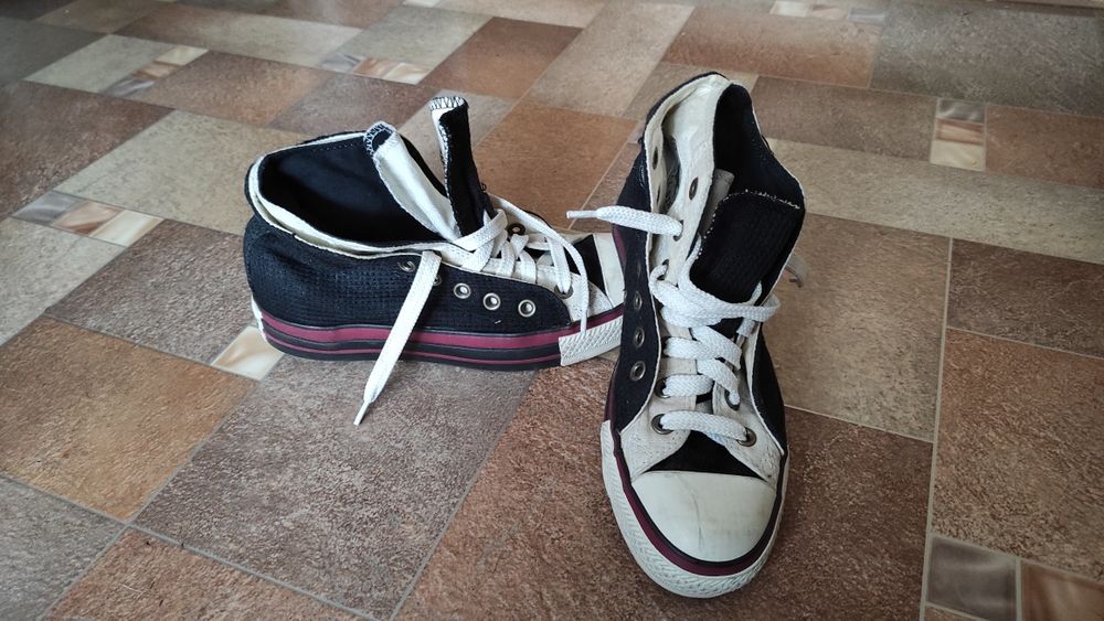 Кеды "ALL STAR"  Converse двойной манжет