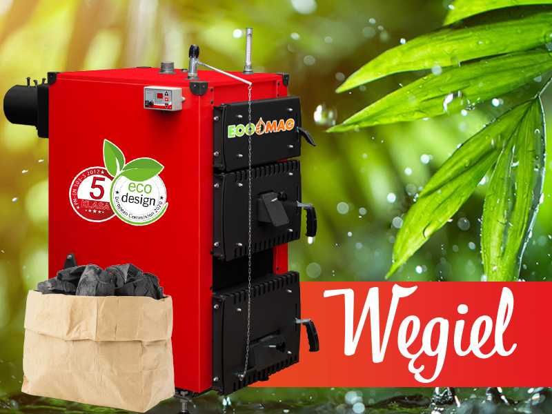 KOCIOŁ na DREWNO / WĘGIEL / CHRUST - piec, kotły 5 KLASA Unieko 11kw