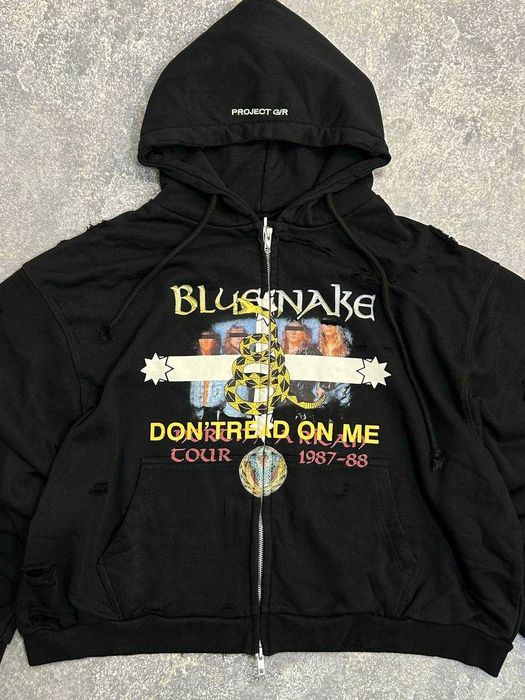 Худі Project Grailz GR zip up чорна зіпка зипка худи черная кофта