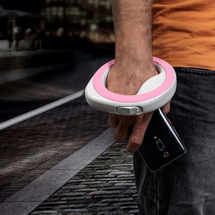 Повідець-рулетка для собак, кругла WAUDOG