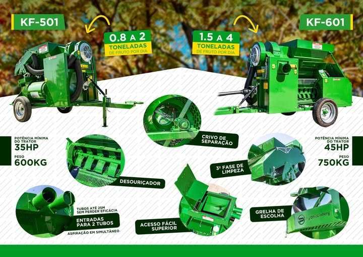 Máquina de apanhar Castanhas