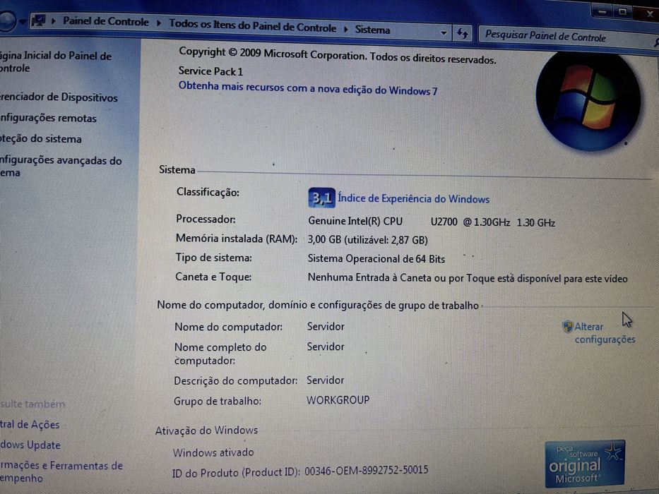 Netbook toshiba T110/117 11 polegadas portatil leve