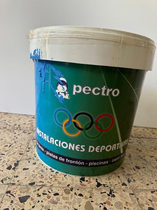 Tinta plastica piscinas e zonas despoetivas AZUL