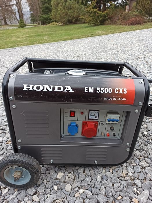 Agregat agregat prądotwórczy Honda EM 5500 CXS
