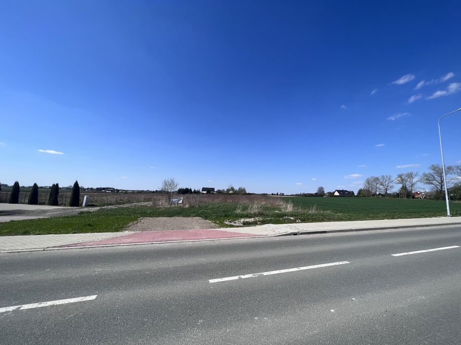 Działka budowlana usługowa Trojaczkowice