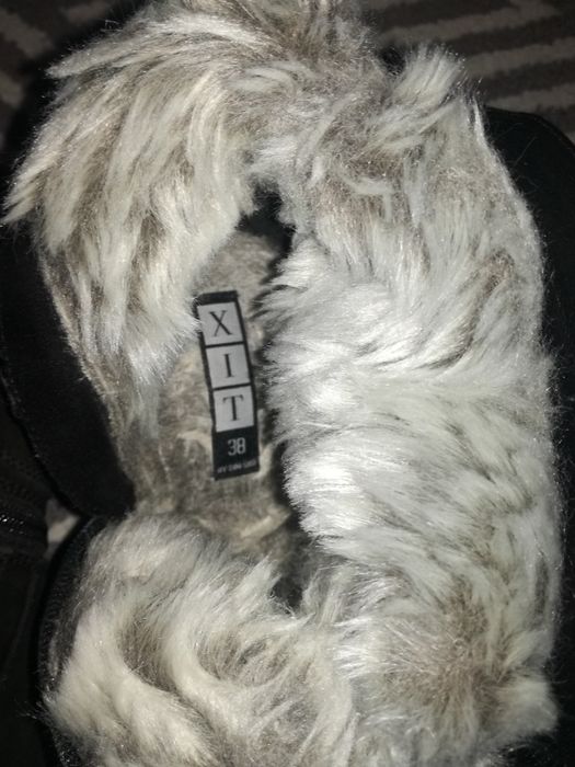 Kozaki skórzane ocieplane XIT 38 rozm.