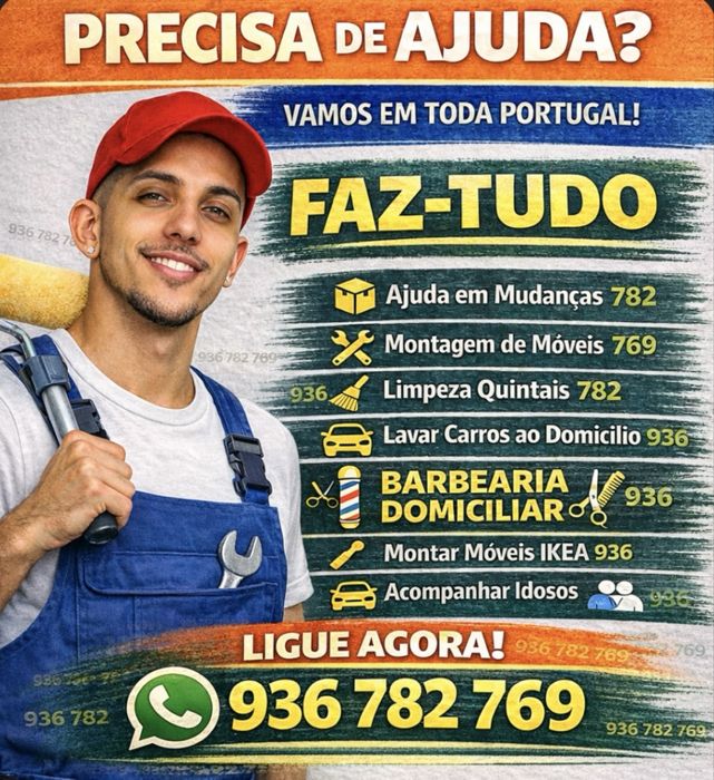 FAZ TUDO em Lisboa todos oos dias