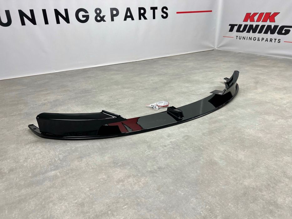 Накладка (губа) переднего бампера BMW 3 f30/f31 m-performance Глянець