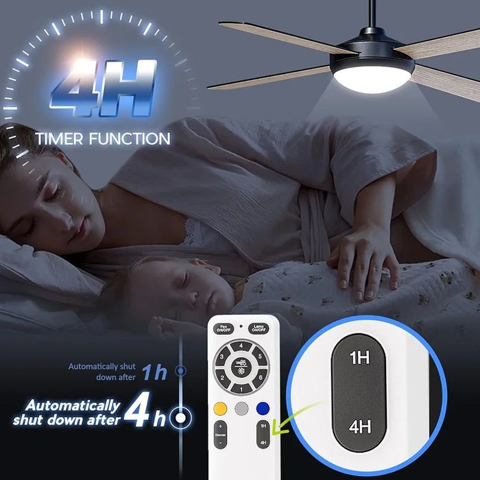 Żyrandol z wentylatorem