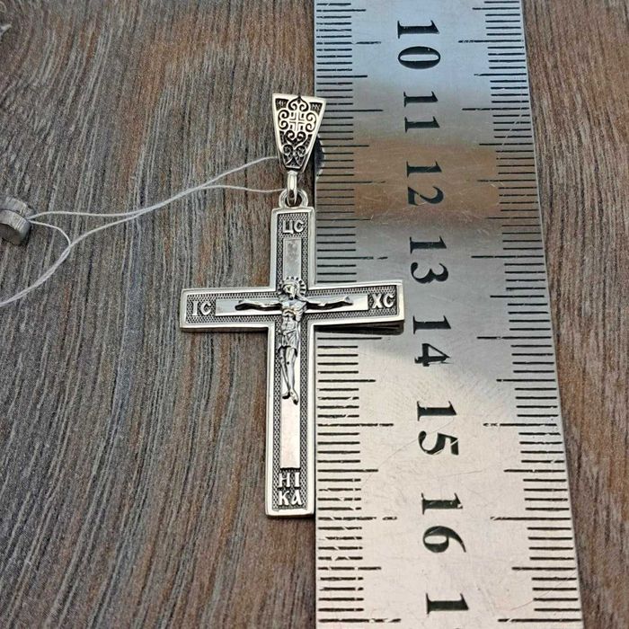 Серебряный крест Срібний хрестик Срібло 925 подвеска кулон підвіс