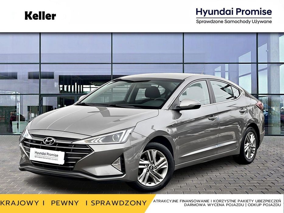 Hyundai Elantra 1.6 128KM / Krajowy / Automat / Serwis ASO / Dealer Hyundai Keller