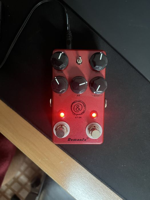 Andy timmons AT DS pedal distorção demonfx