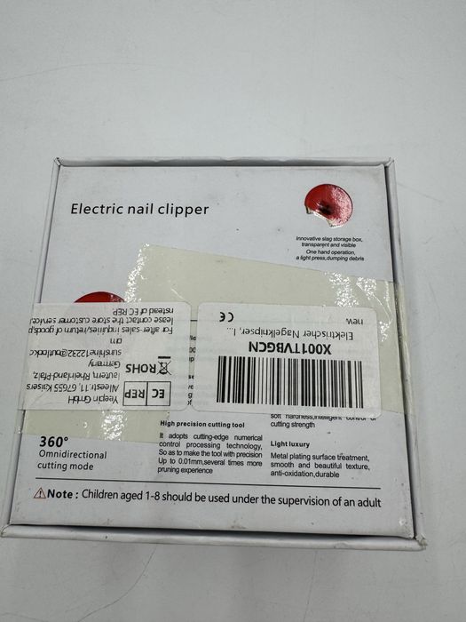 Wilbeva automstyczny elektryczny obcinacz do paznokci .