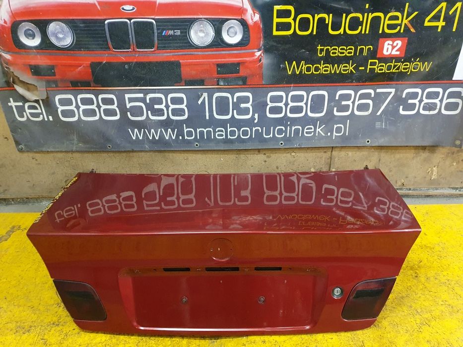 BMW E46 COUPE Klapa Tył Pokrywa Bagażnika SIENAROT 2 Metalic 362/3