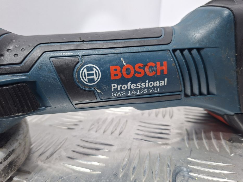 Акумуляторна кутова шліфувальна машина Bosch GWS 18-125 V-Li
