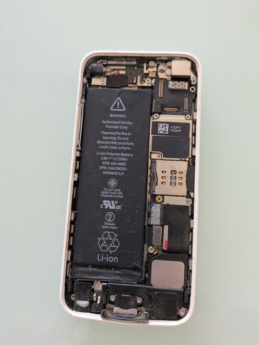 iPhone 5c para peças