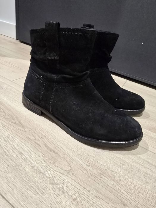 Czarne botki rozmiar 36