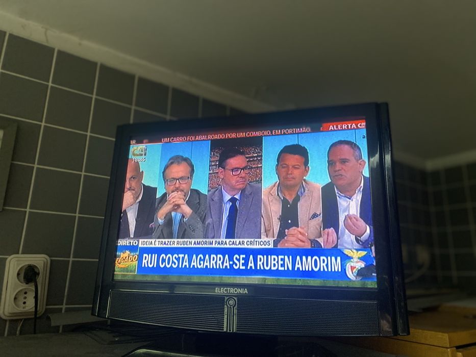 Televisão / Monitor LCD Electronia 19" (HDMI / TDT) – Excelente Estado