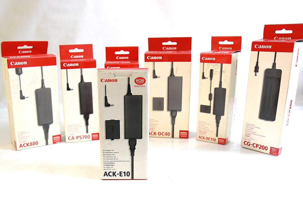 Transformador Canon ACK-E10 novo (nunca usado)