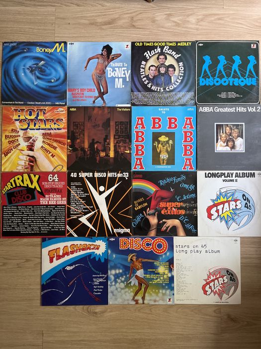 15 discos LPs (Disco Style anos 70)