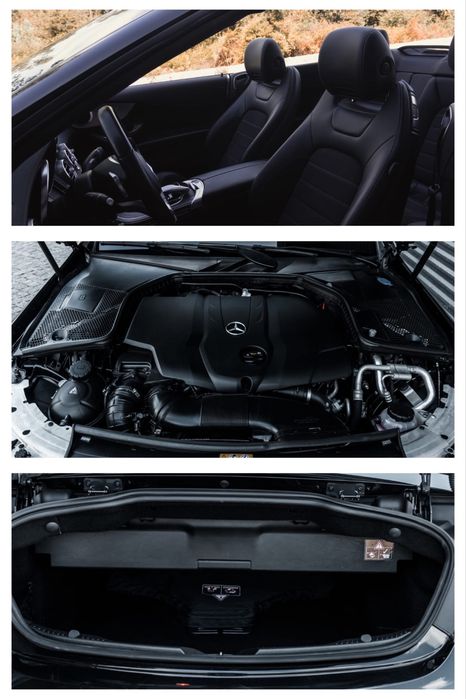 Mercedes-Benz c250 d cabrio AMG 204cv “OBSIDIAN BLACK”
