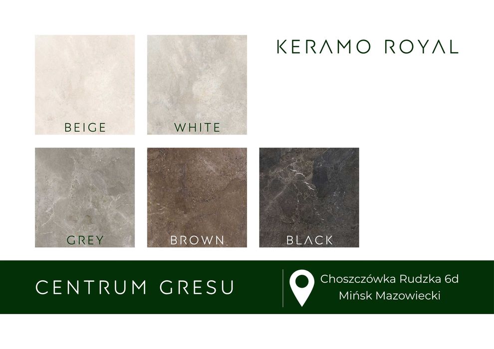 Płyty tarasowe Bruk Bet Keramo Royal 60x60 2cm Taras Ścieżka Ogród