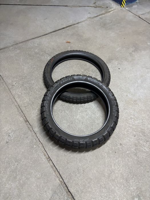 Opony Enduro 21/90 i 18/140