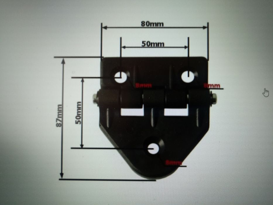 Zawias do kolekcji MF -3