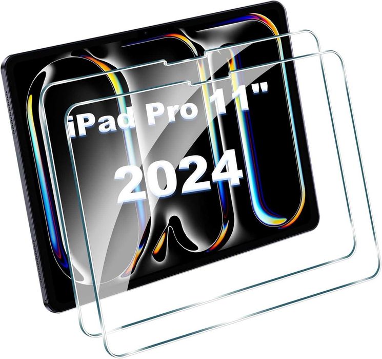 FDHYFGDY 2szt Szkło hartowane do iPad Pro 11 M4 2024 A2836 A2837 A3006