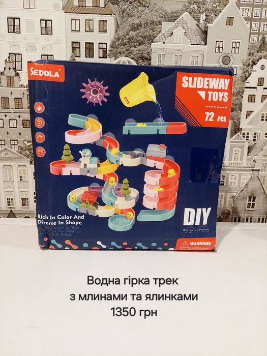 Водна гірка для ванної іграшка водоспад