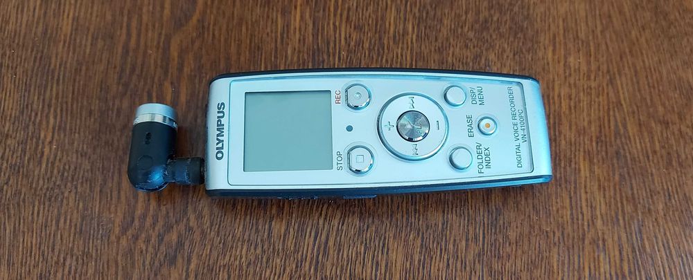Диктофон Olympus + мікрофон