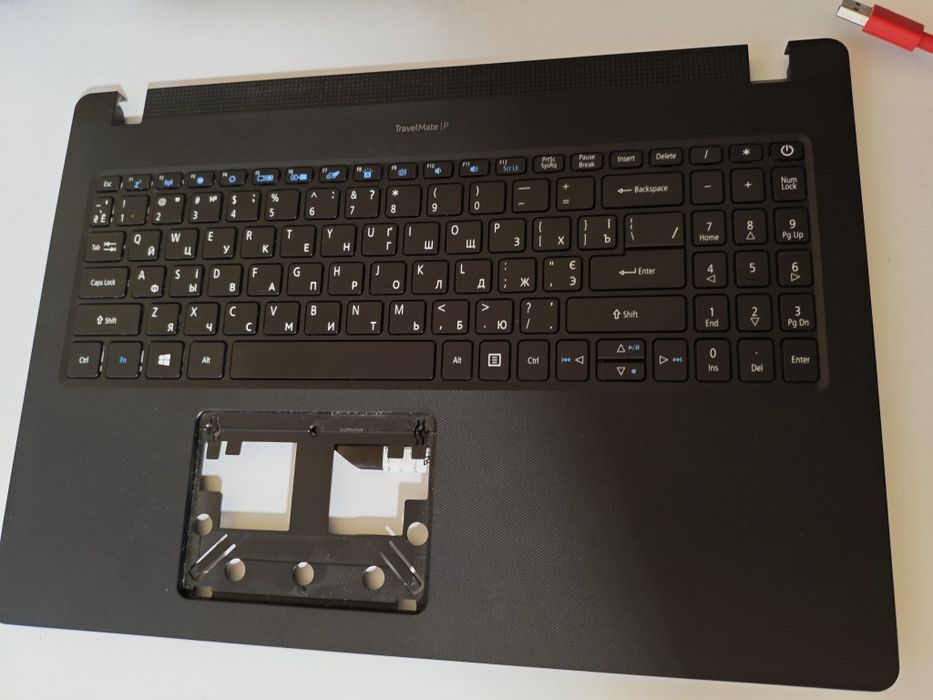 Топкейс клавиатура корпус acer travelmate p215-41