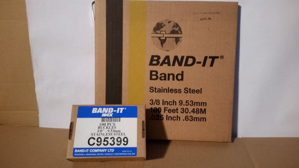 Taśmy stalowe nierdzewne Band-it C924 12.7mm 1/2"