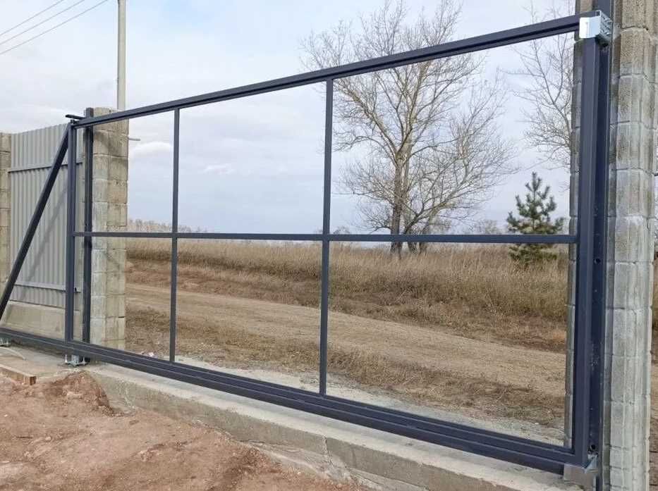 Відкатні/Откатные ворота, Каркас воріт, Каркас відкатних воріт WDR 13