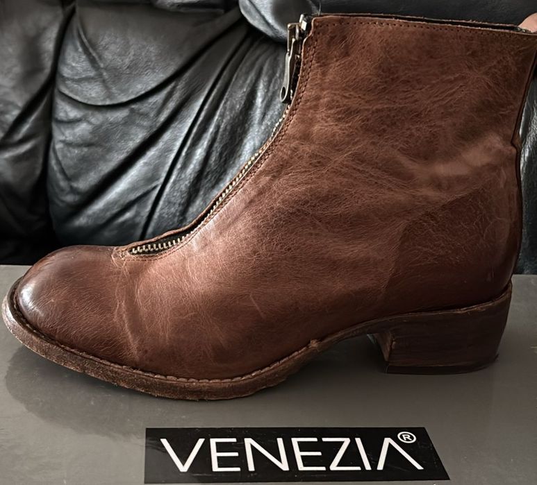 Botki skórzane firmy Venezia