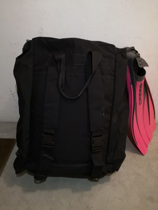 Mochila de scuba diving