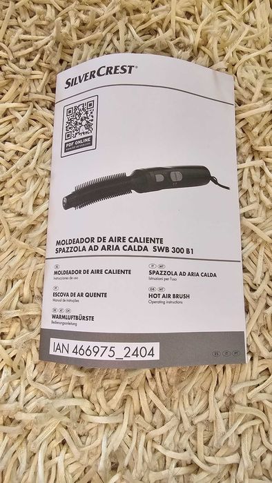 Escova de ar quente Silvercrest