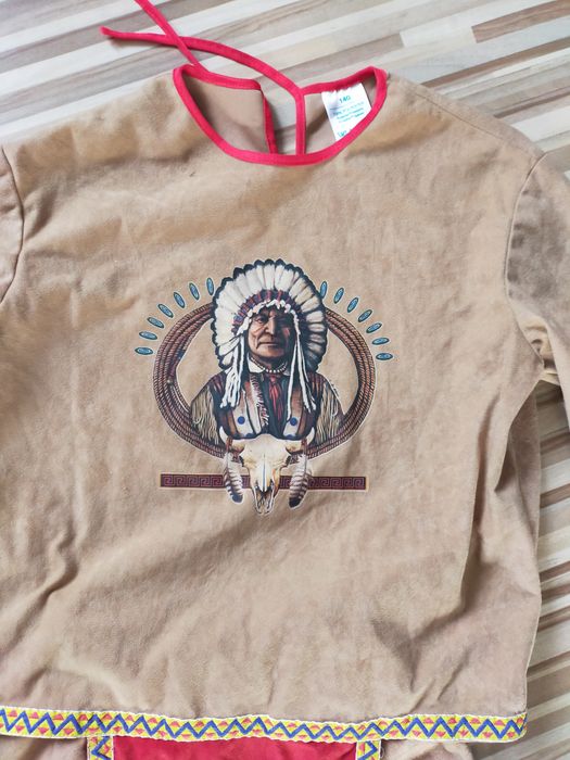 Strój przebranie WODZA/INDIANINA (140)