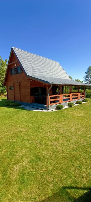 Dom letniskowy rekreacyjny nad jeziorem wynajem Mazury Warmia m. Urowo