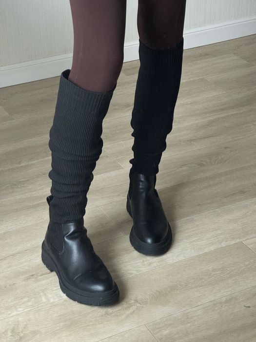 Жіночі чоботи високі Zara